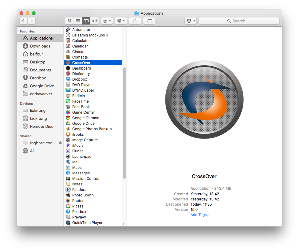 CrossOver Mac Crack 22.1.1 + Serial key Free Download 2022